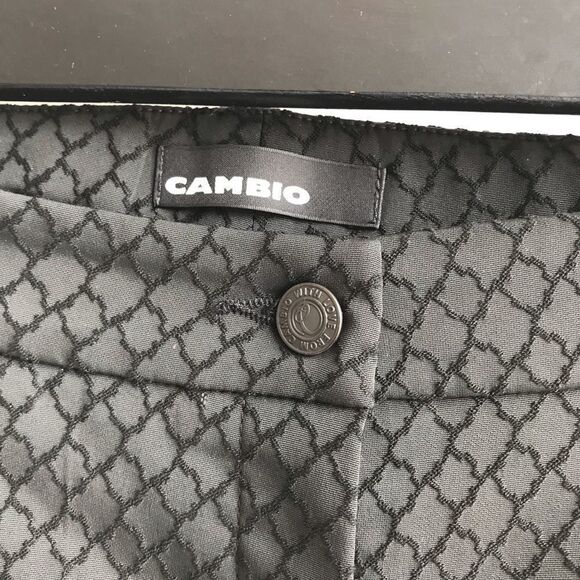 Cambio Black Lila Cropped Stretchy Skinny pant 4 - Picture 3 of 9